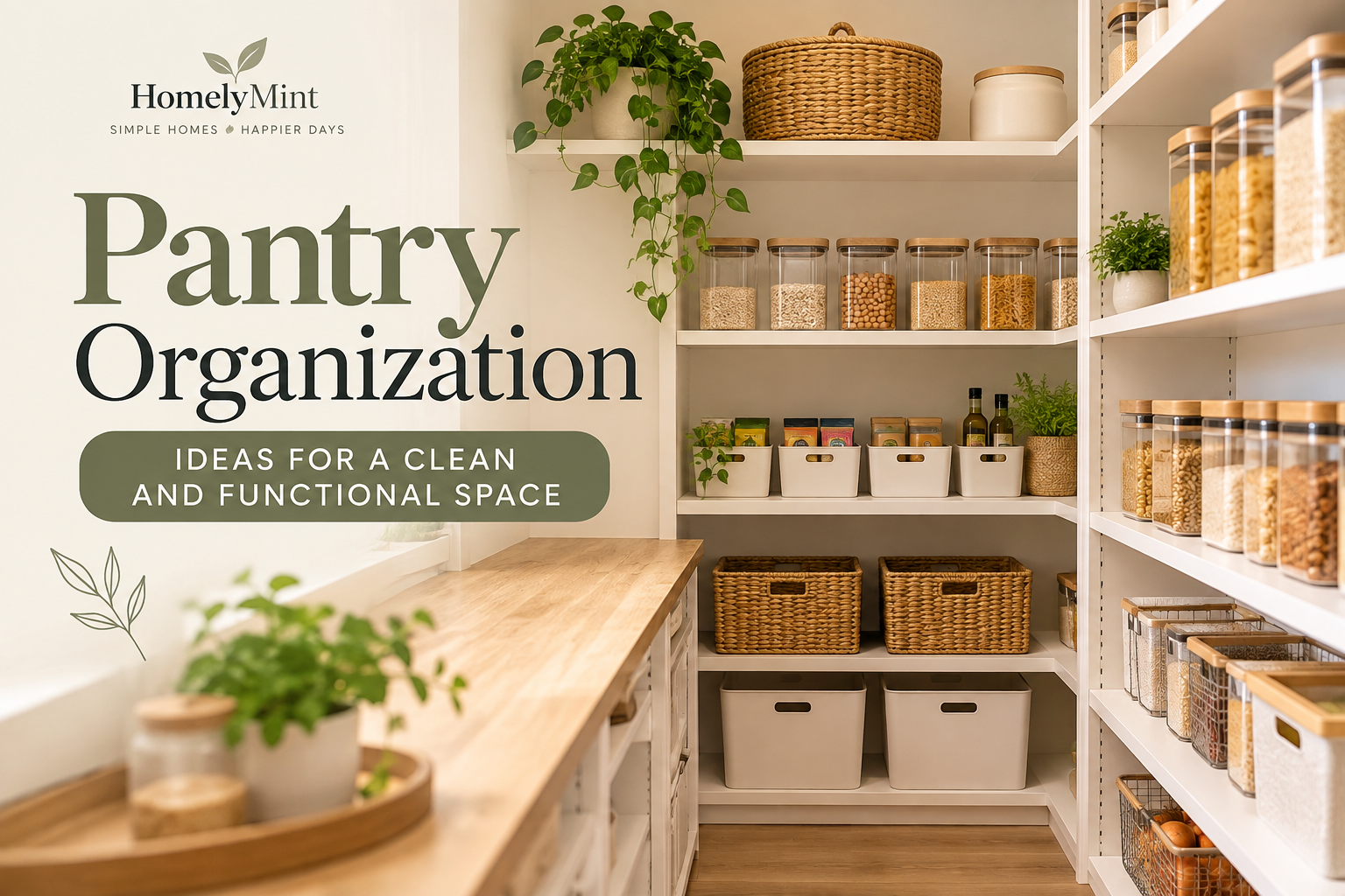 small pantry organization ideas